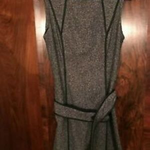 Black dress; ABS by Allen Schwartz;10; silk/wool